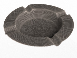 ashtray 02 Modelo 3D