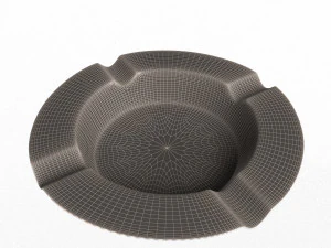 ashtray 02 3D Model