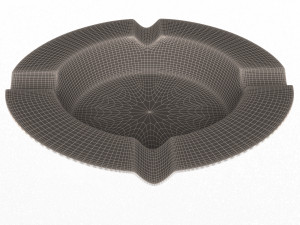 ashtray 02 Modelo 3D