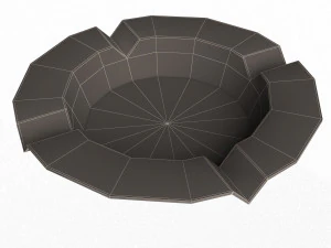ashtray 02 3D Model