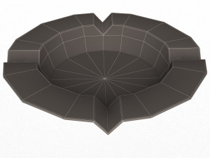 ashtray 02 Modelo 3D