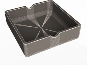 ashtray 03 3D Model