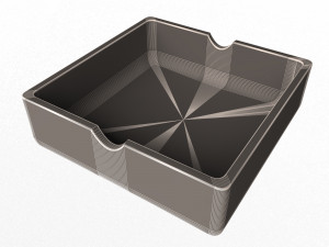 ashtray 03 Modelo 3D