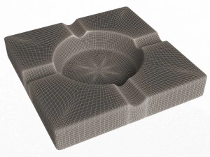 ashtray 04 3D Model