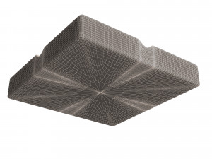 ashtray 04 3D Model