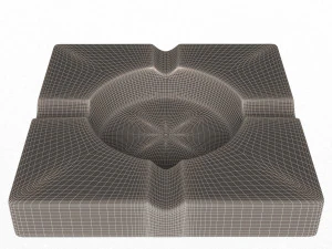 ashtray 04 3D Model