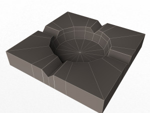 ashtray 04 3D Model