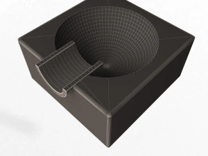 ashtray 05 3D Model