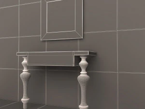 luxury console table 02 3D Model