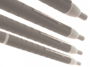 steel ballpoint pen Model 3D