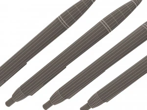 steel ballpoint pen 3D Model