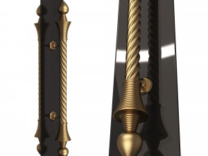 door knob 02 3D Model