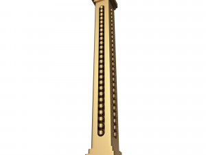 classic baluster 03 3D मॉडल