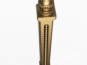 classic baluster 03 3D मॉडल