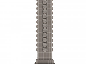 classic baluster 03 3D मॉडल