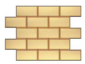 3d glazed bricks Model 3D