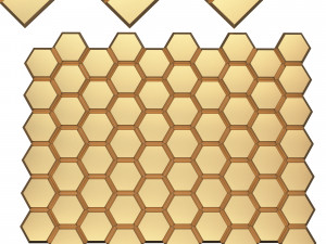 3d glazed bricks Model 3D