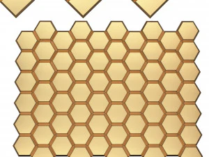 3d glazed bricks 3D Model
