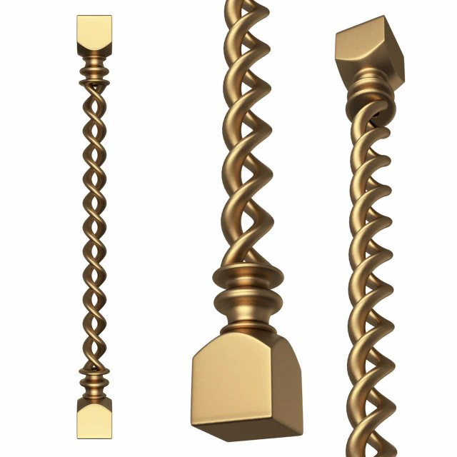baluster 04 3D Model .c4d .max .obj .3ds .fbx .stl .blend 