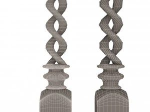 baluster 04 3D Model