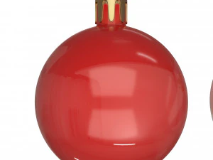 assorted christmas ball ornament set 3D Model