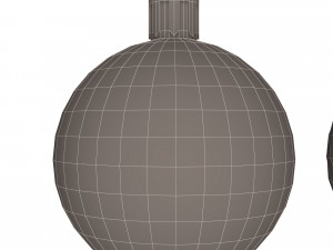 assorted christmas ball ornament set Model 3D