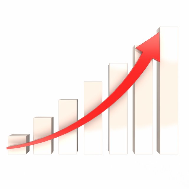 bar chart Model 3D .c4d .max .obj .3ds .fbx .stl .blend 