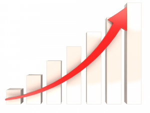 bar chart 3D Model