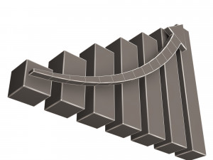 bar chart Model 3D
