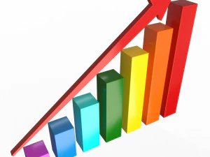 bar chart 02 3D Model