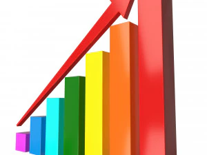 bar chart 02 3D Model