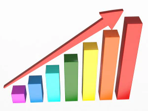 bar chart 02 3D Model
