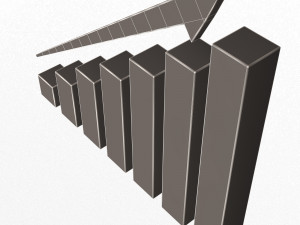 bar chart 02 Model 3D