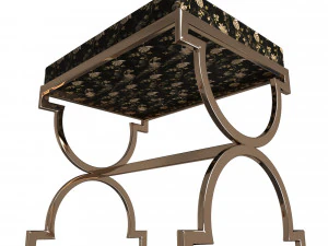 accent-vanity stools 3D Model