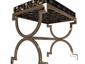 accent-vanity stools 3D Model