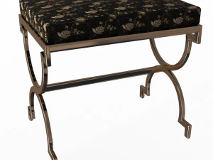 accent-vanity stools 3D Model