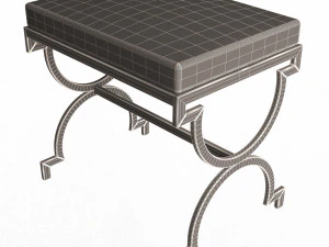 accent-vanity stools 3D Model