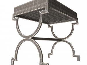 accent-vanity stools 3D Model