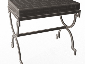 accent-vanity stools Model 3D