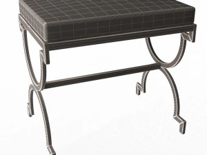 accent-vanity stools 3D Model