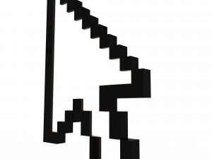 arrow cursor Modèle 3D