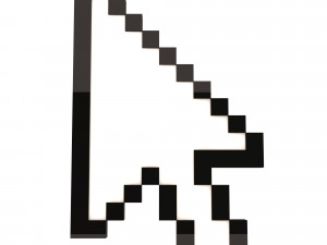 arrow cursor Modèle 3D