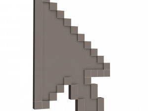arrow cursor Modèle 3D