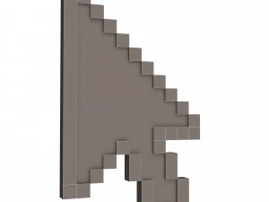 arrow cursor 3D Model