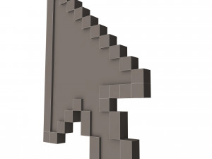 arrow cursor Modèle 3D
