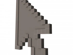 arrow cursor 3D Model