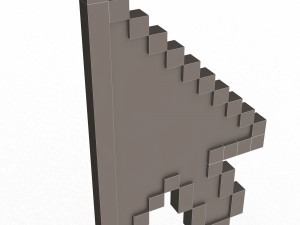 arrow cursor Modèle 3D