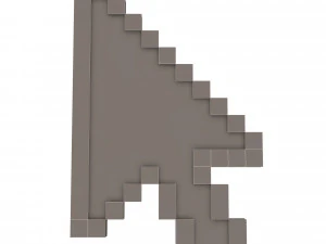 arrow cursor 3D Model