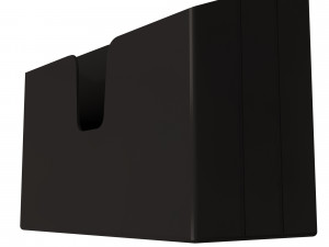 horizontal folder organizer black 02 3D Model