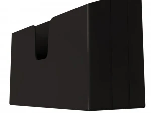 horizontal folder organizer black 02 3D Model